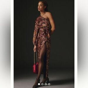 Hemant & Nandita Velvet Burnout Dress